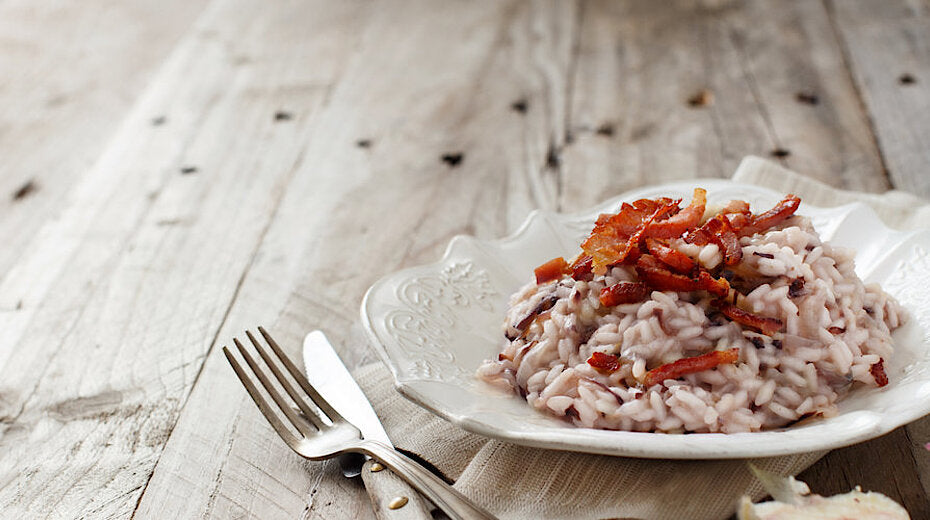 risotto birra speck