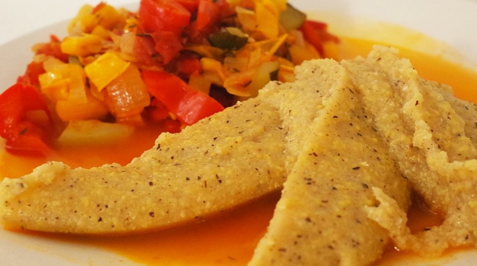 Polenta Taragna Ratatouille