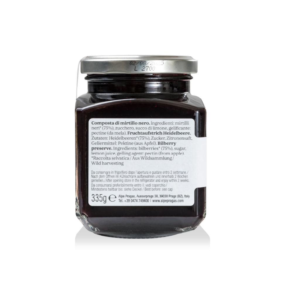Myrtillus - Fruchtaufstrich Heidelbeere 335g