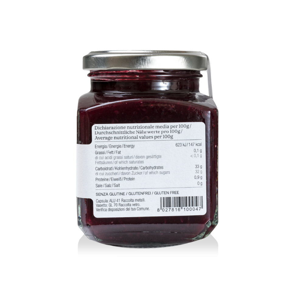 Ribisla nera - Fruchtaufstrich Schwarze Johannisbeere 335g
