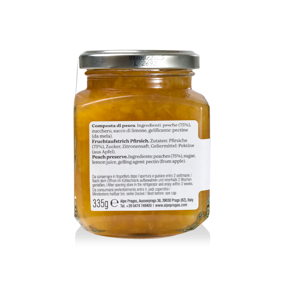 Pescus Fruchtaufstrich Pfirsich 335g