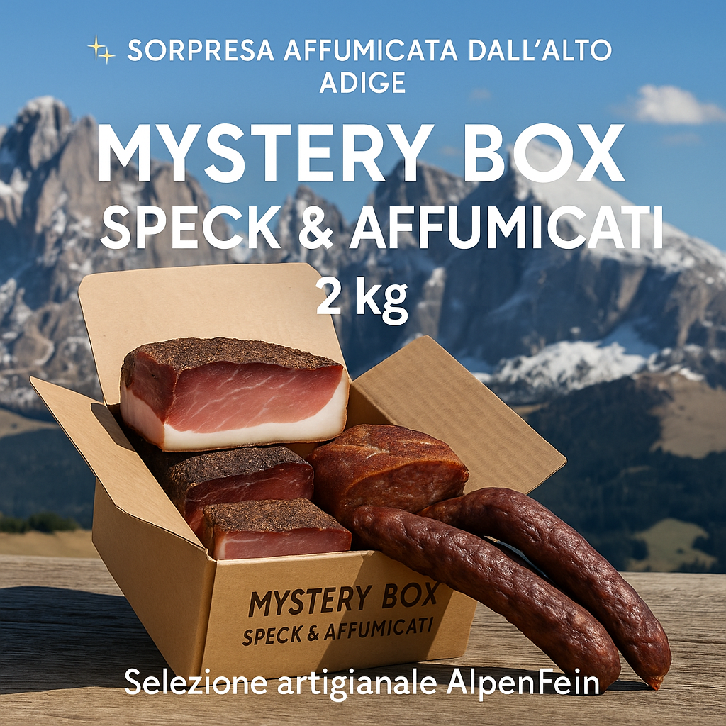 "Mystery Box" 2kg Speck & Geräuchertes - AlpenFein Spezialitäten