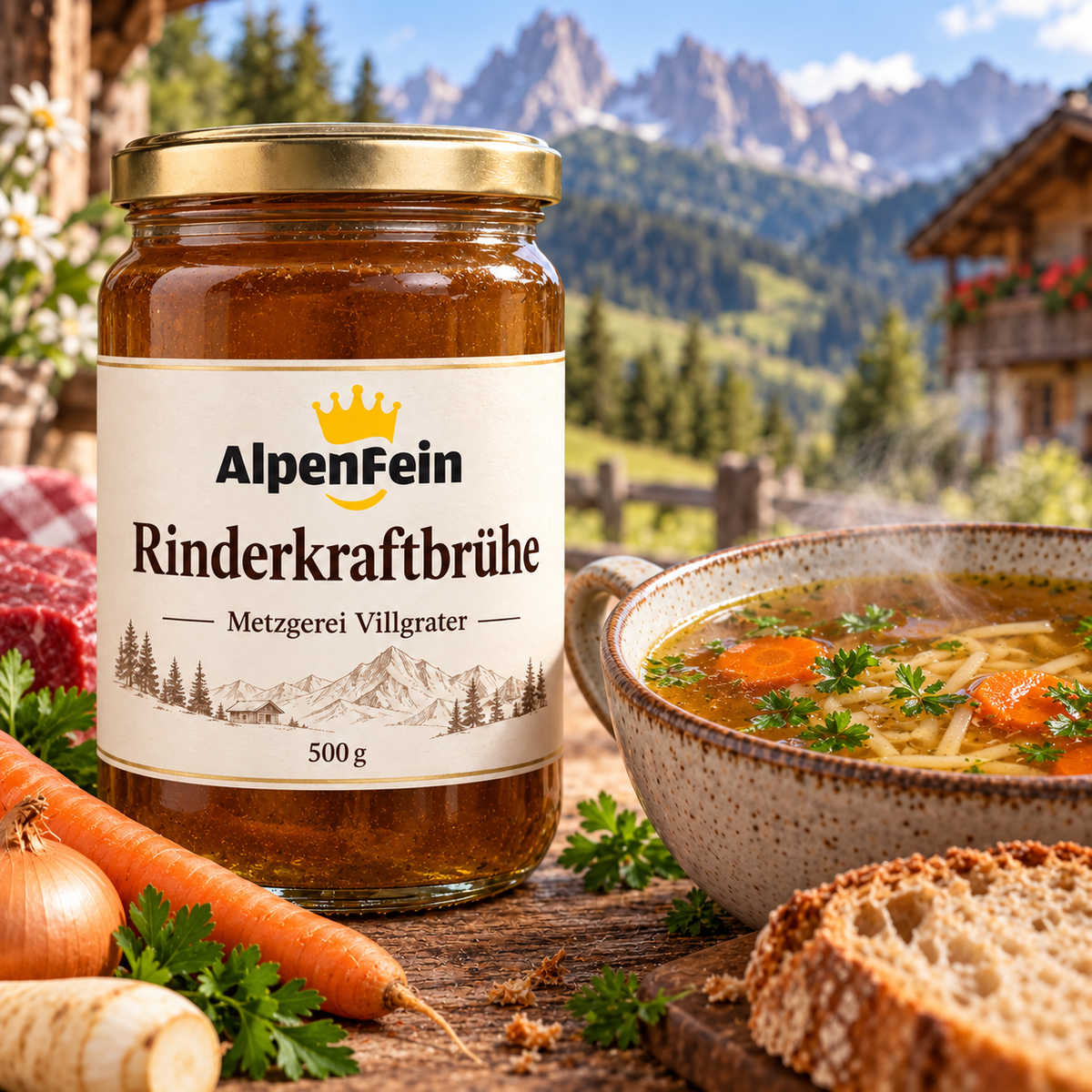 Rinderkraftbrühe