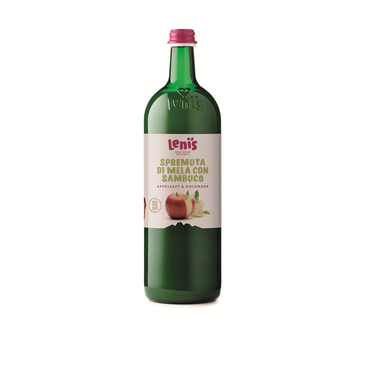 Apfelsaft mit Holunder Lenis 1 Liter