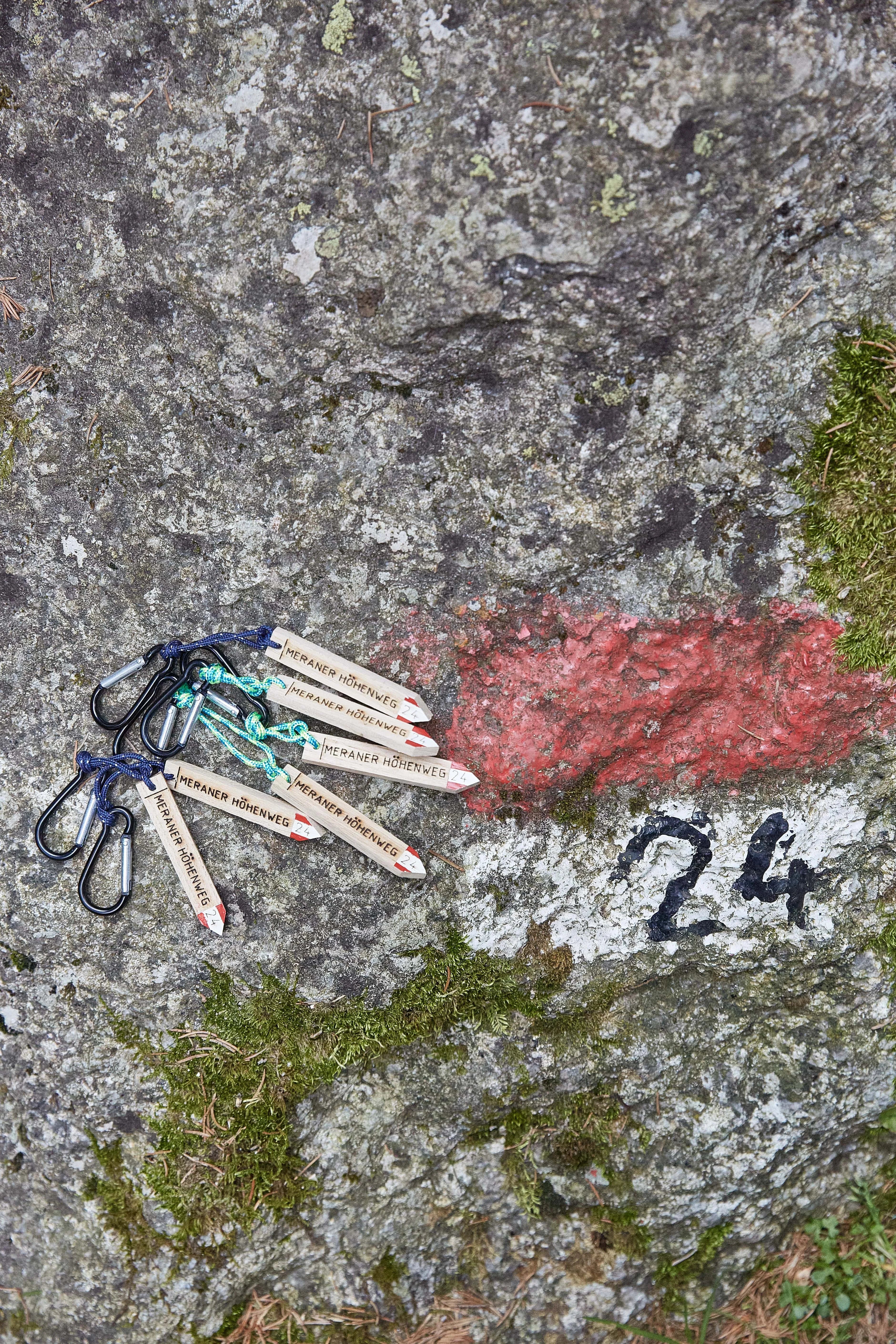 Jubiläums-Schlüsselanhänger Meraner Höhenweg Nr. 24 – 40 Jahre Edition
