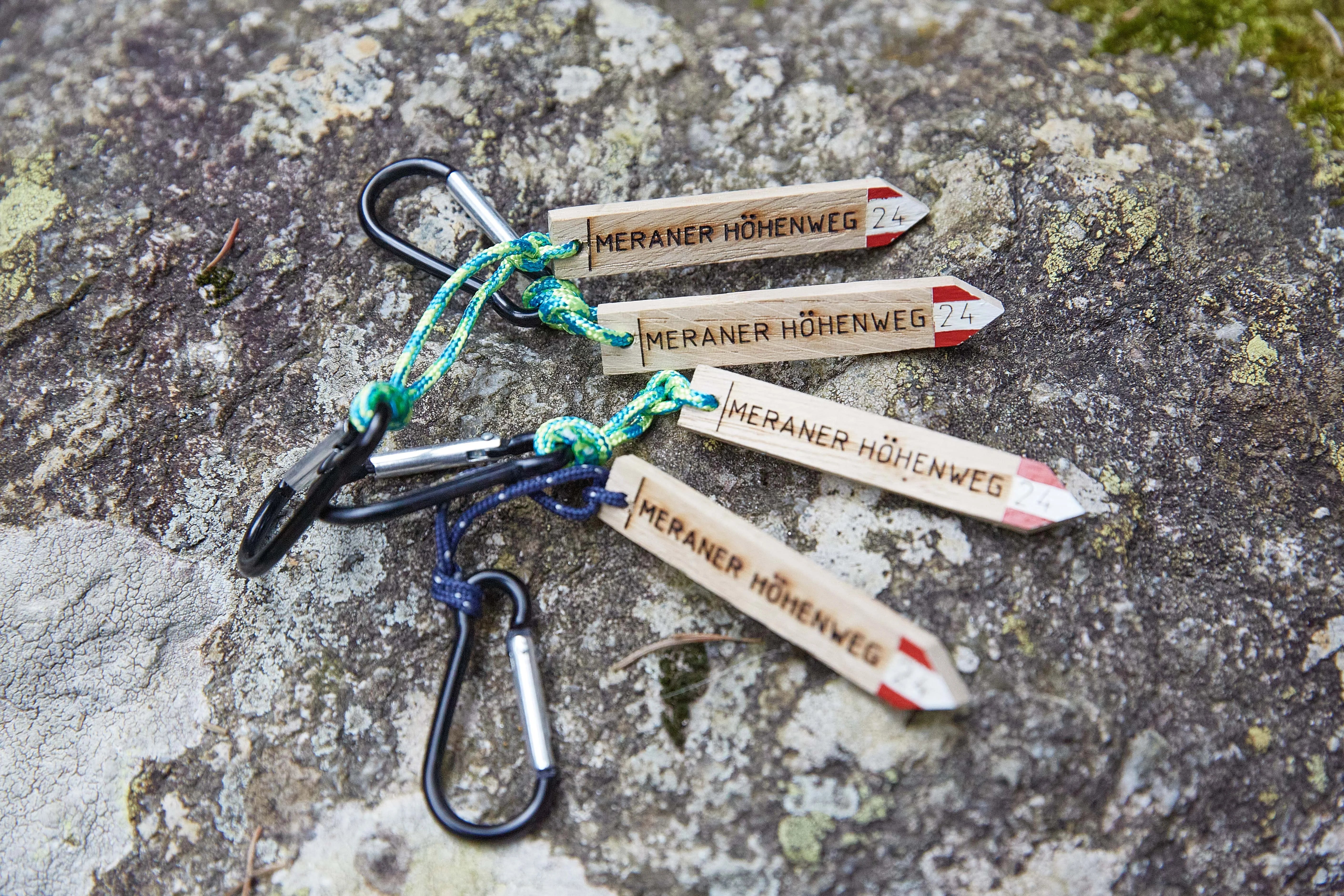 Jubiläums-Schlüsselanhänger Meraner Höhenweg Nr. 24 – 40 Jahre Edition