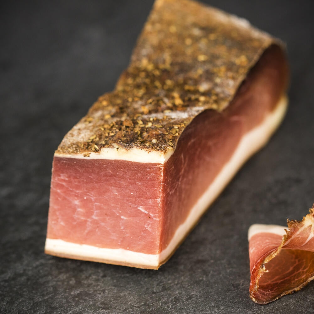 Feinkost Geschenkbox "Das Beste aus Südtirol" - Speck, Salami, Käse & Vinschgauer