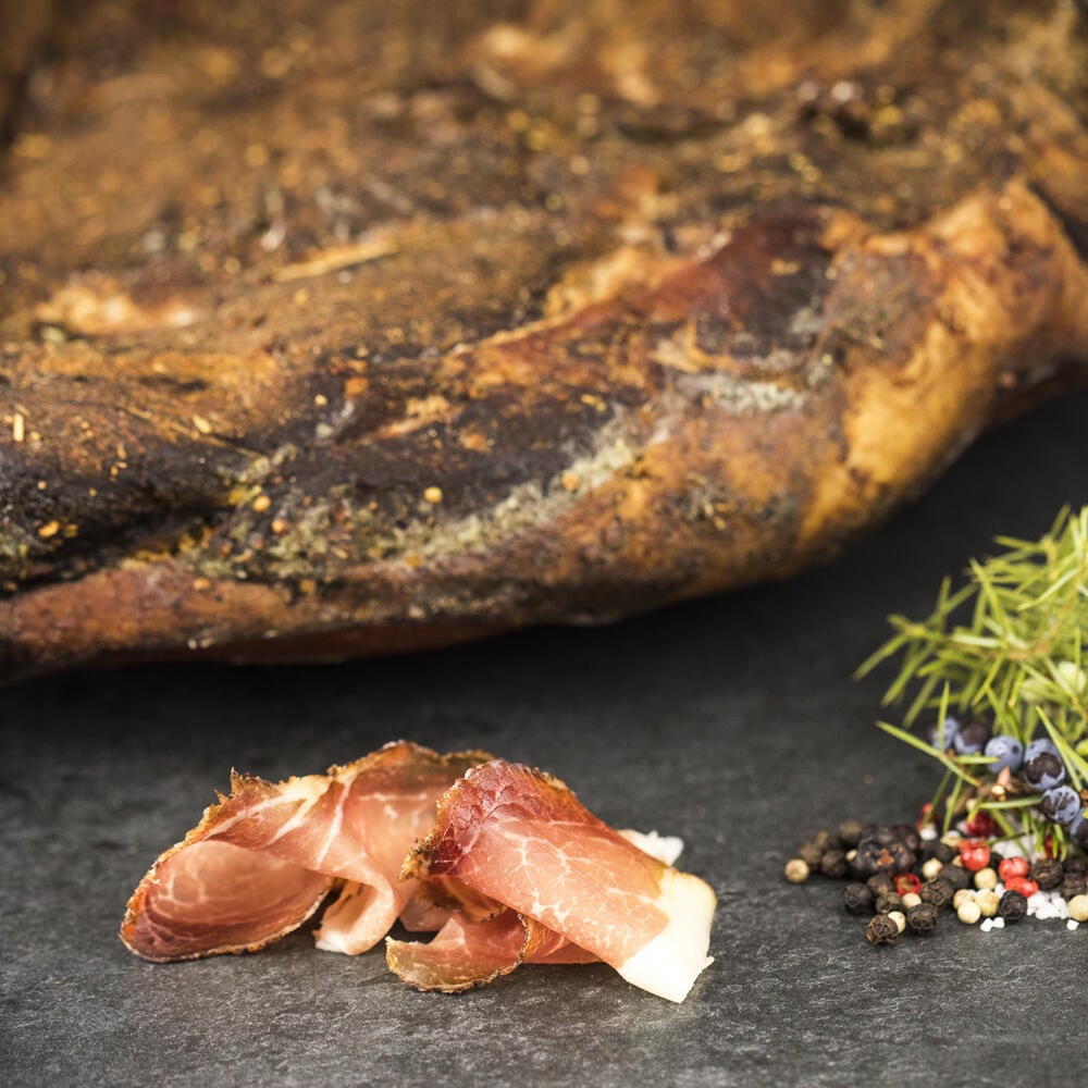 Premium Speck viertel Stück - 100% Italien