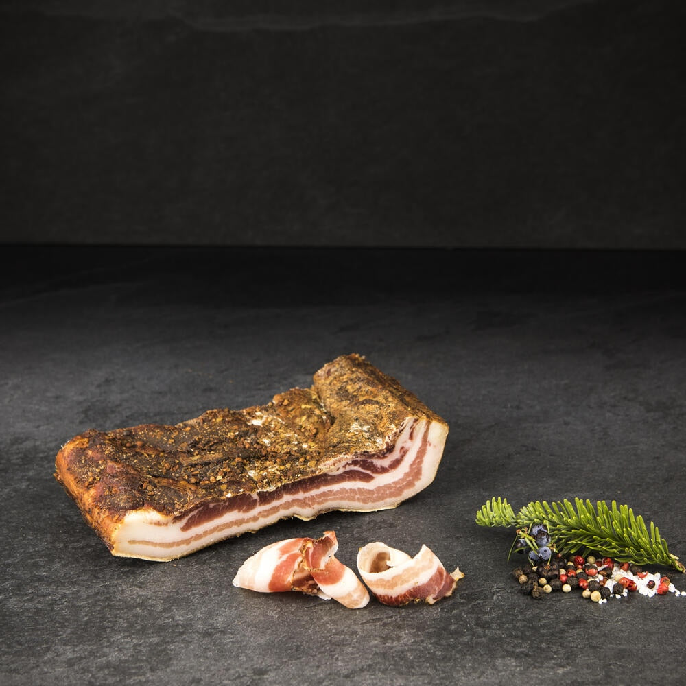 Bauchspeck - Pancetta Herzstück ca. 300 g