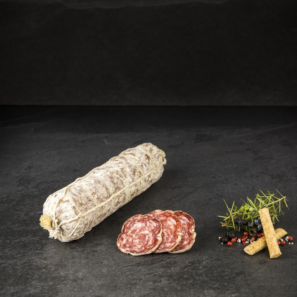 Salami „Tronchetto“ (Bauernsalami) – ca. 400 g | Rustikale, luftgetrocknete Delikatesse