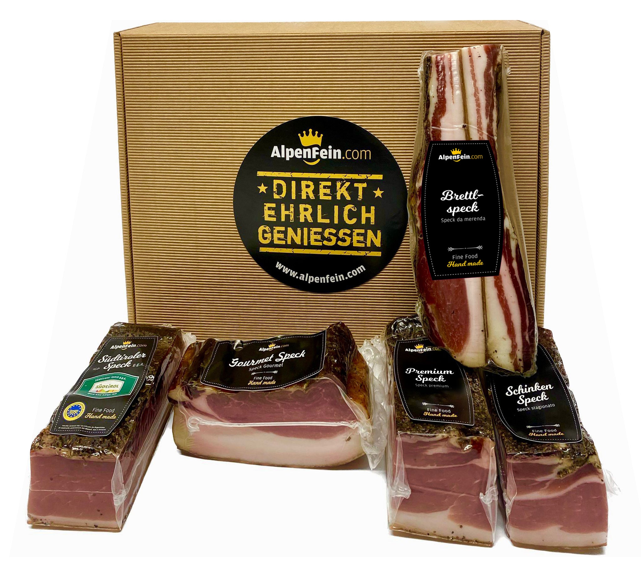 Degustations Box "Südtiroler Speck Selection"