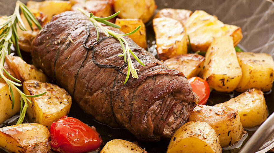 gefüllte Rinderroulade