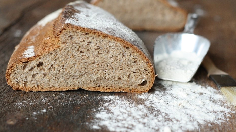 Weizen Buchweizen brot
