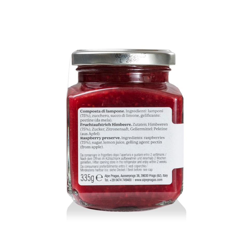Raspera - Fruchtaufstrich Himbeere 335g