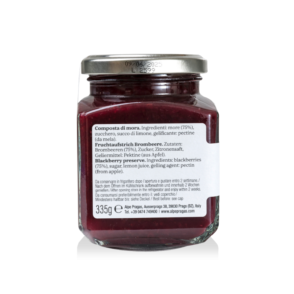 Rubus Fruchtaufstrich Brombeere 335g