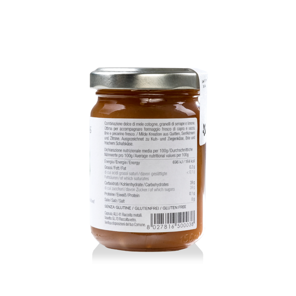 Chutney Quitte & Senf 160g