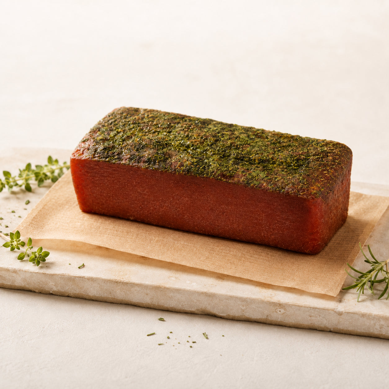 Kräuterspeck ca. 200g – Handmade Dolomites