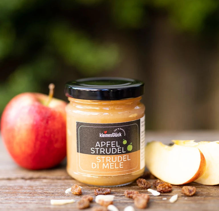 Apfelstrudel – Marmelade / Fruchtaufstrich von Kleines Glück (210g)