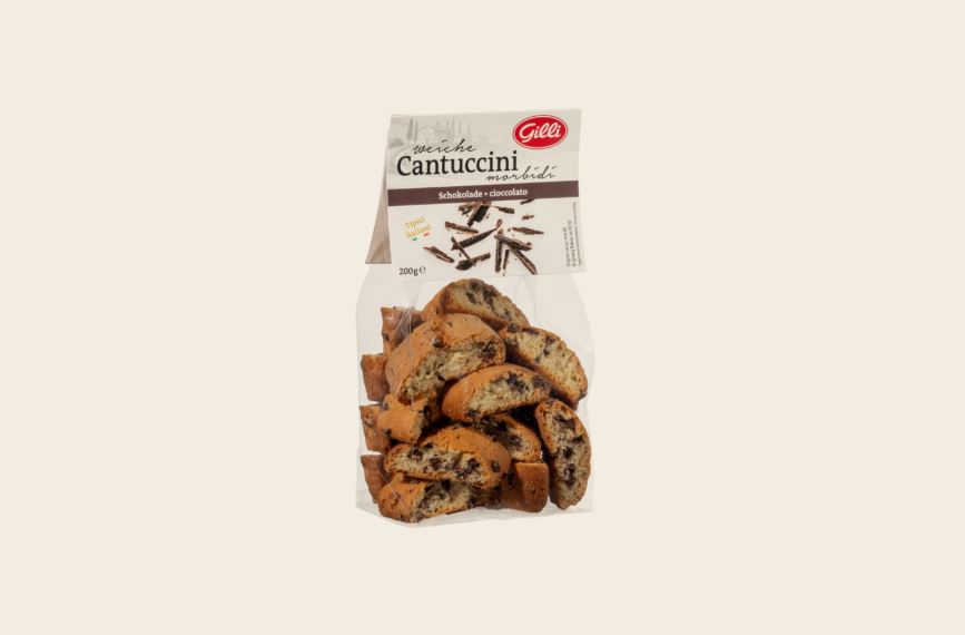 Weiche Cantuccini mit Schokolade 200g