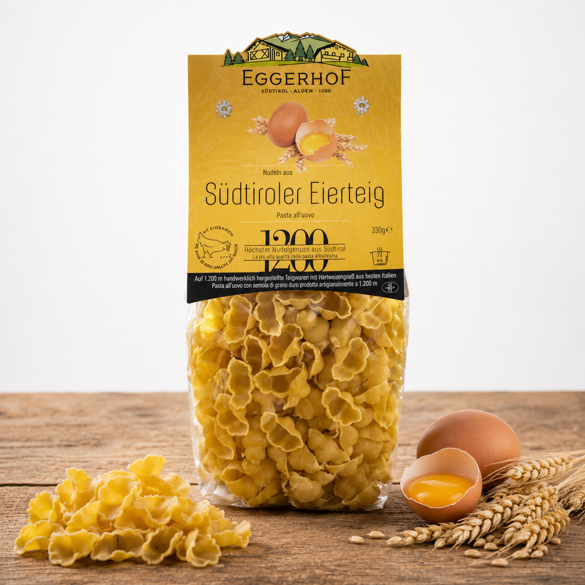 Eierteig Conchiglie