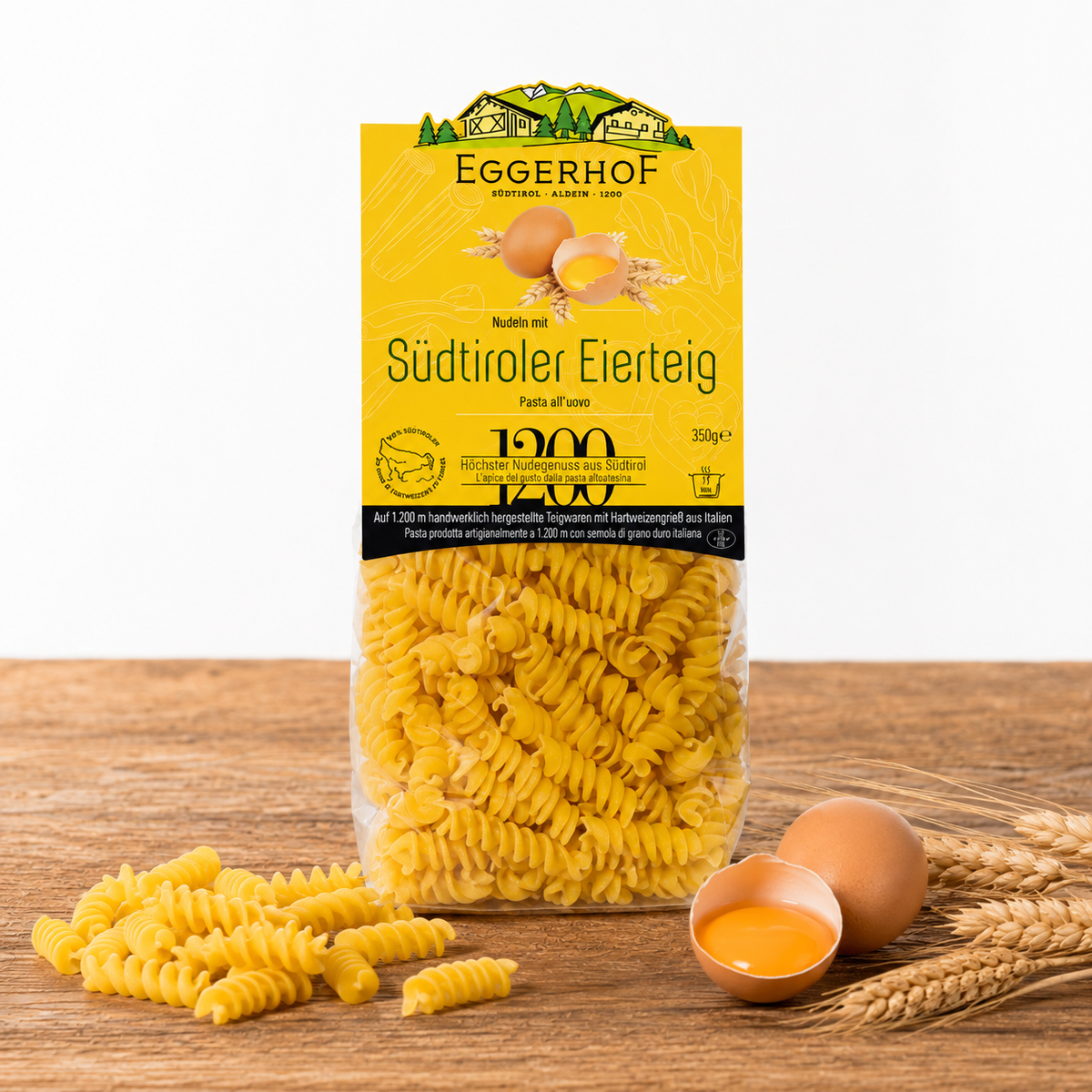Eierteig Fusilli