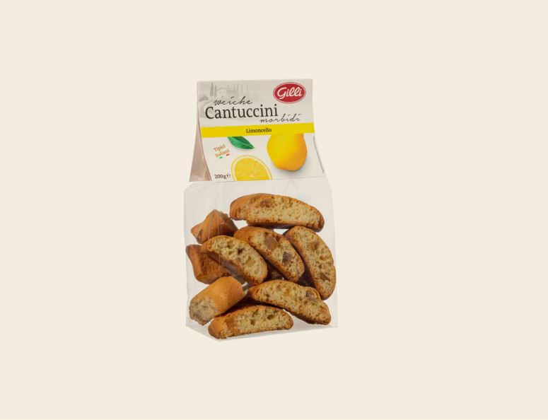 Weiche Cantuccini mit Limoncello 200g