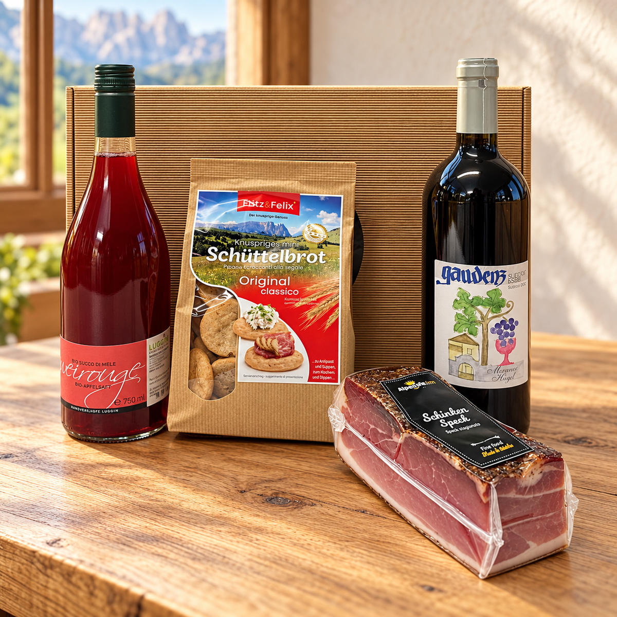 Degustations Box "Südtiroler Snackmomente"