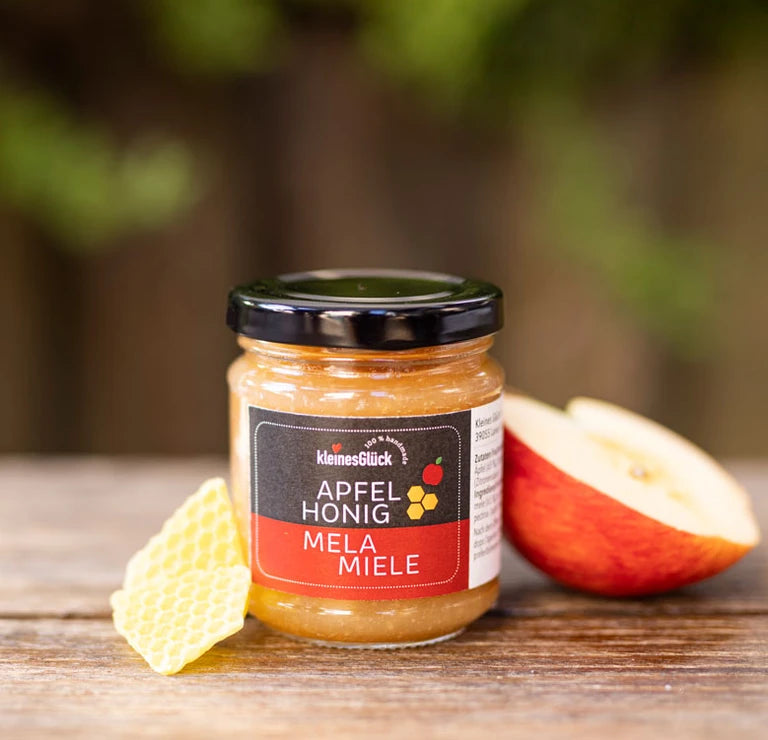 Apfel & Honig – Marmelade / Fruchtaufstrich von Kleines Glück (210g)