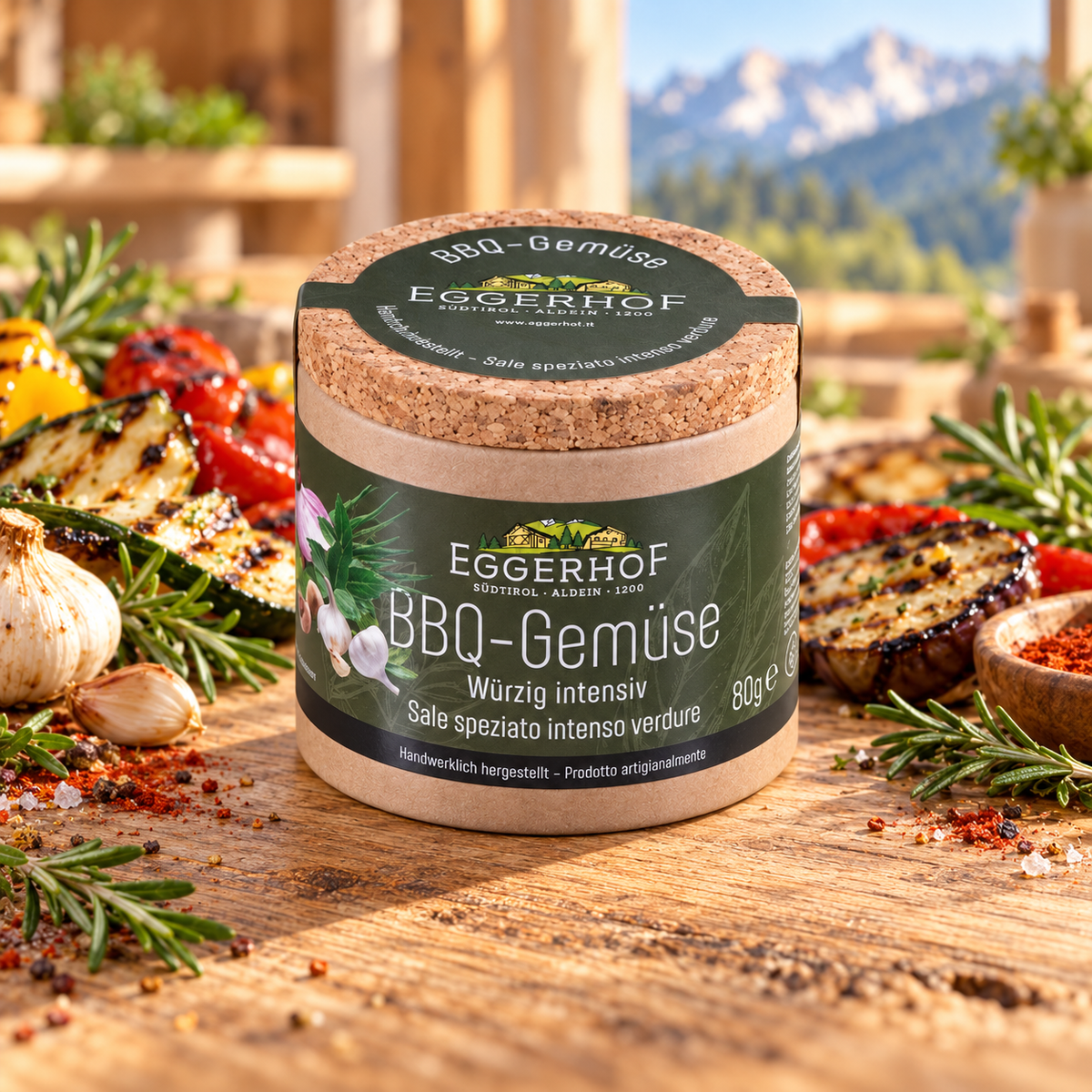 Gewürzsalz BBQ - Gemüse