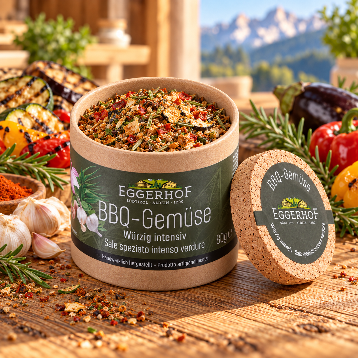 Gewürzsalz BBQ - Gemüse