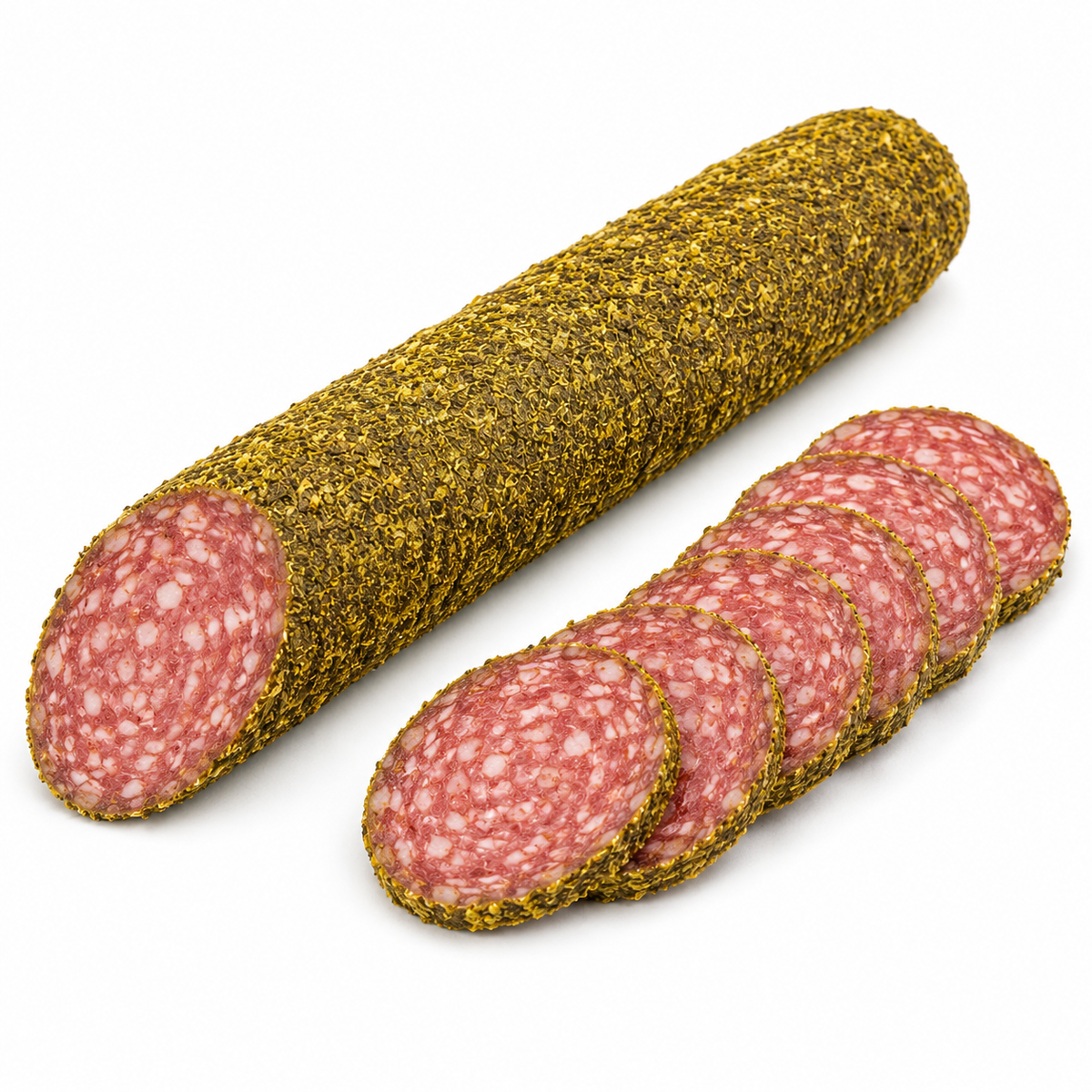 AlpenFein Salame con crosta di trigonella della Val Venosta ca. 230g