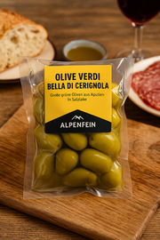 Olive Verdi Bella di Cerignola - Olive verdi giganti pugliesi in salamoia