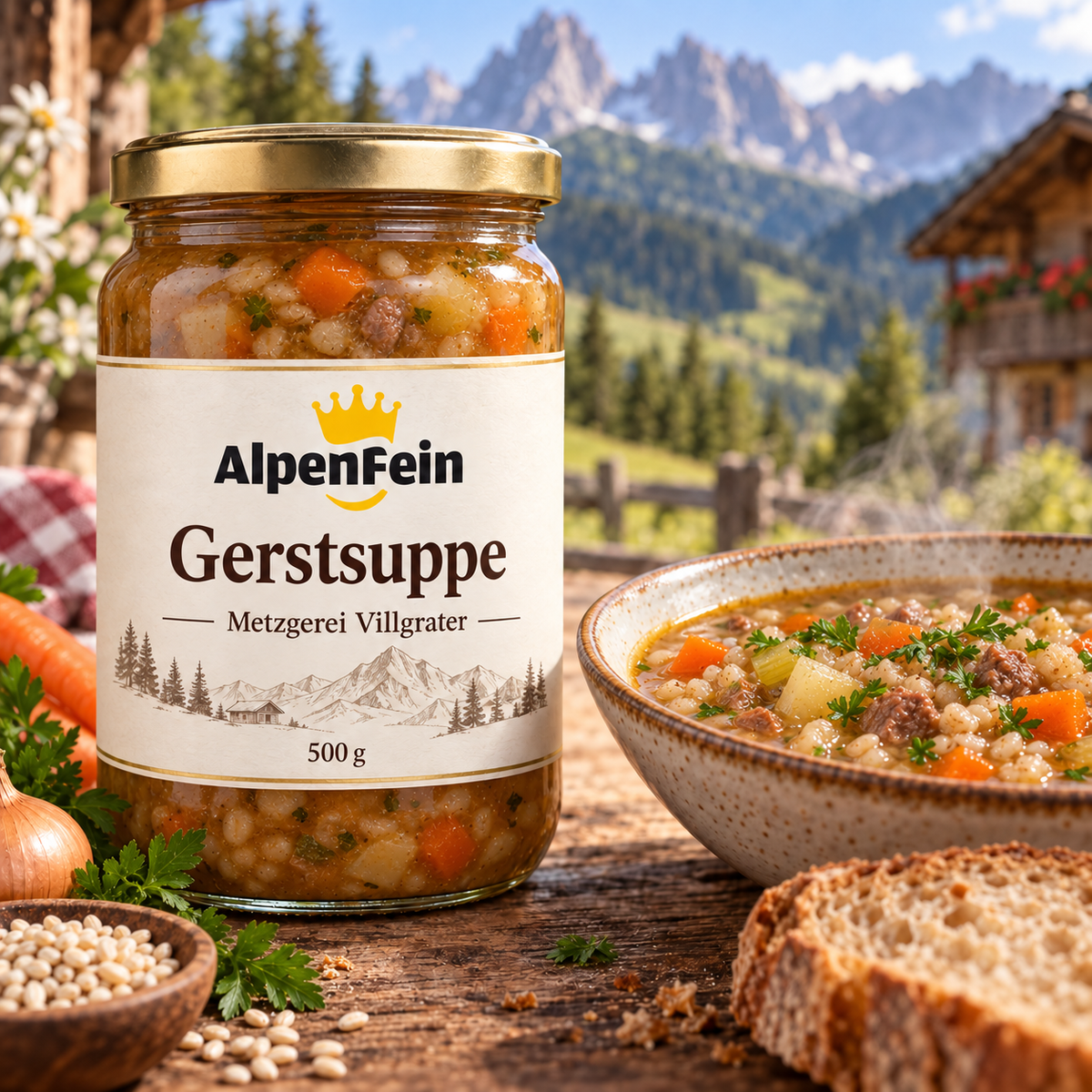 Gerstsuppe