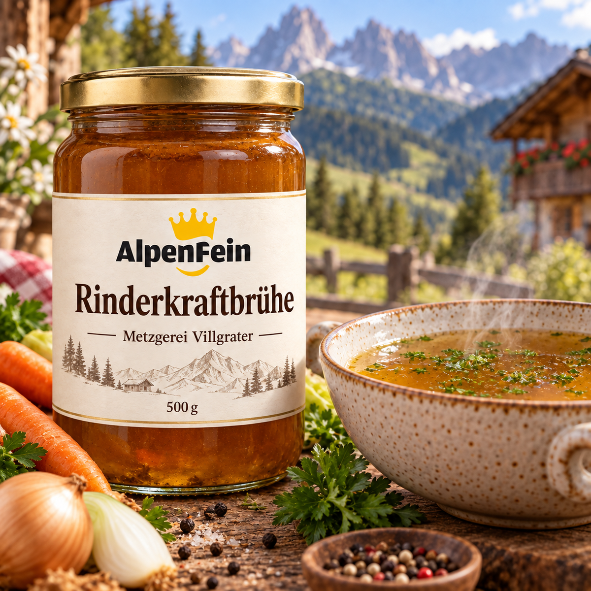 Rinderkraftbrühe