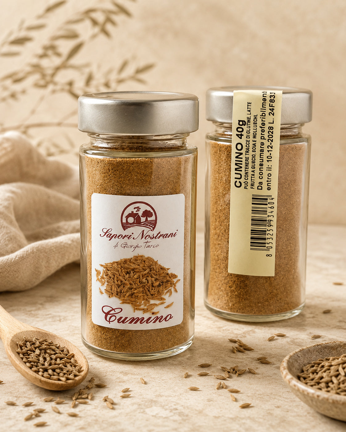 Cumino in polvere 40g - Sapori Nostrani