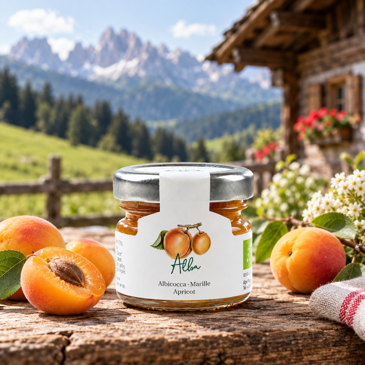 Alpe Pragas Bio Fruchtaufstrich Marille 30 g