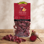 Eierbandnudeln mit Rote Bete