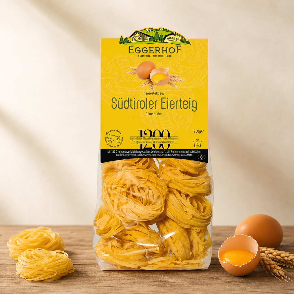 Eierteig Fettuccine