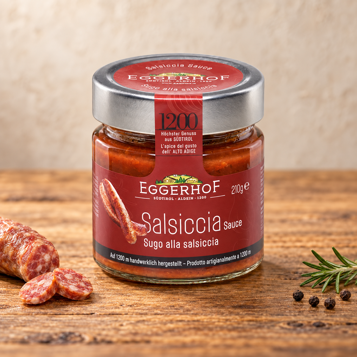 Sugo alla salsiccia dell'Alto Adige