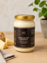 Crème Dolomit Fondue – Bergkäse-Fondue lactose free – Capriz Selection