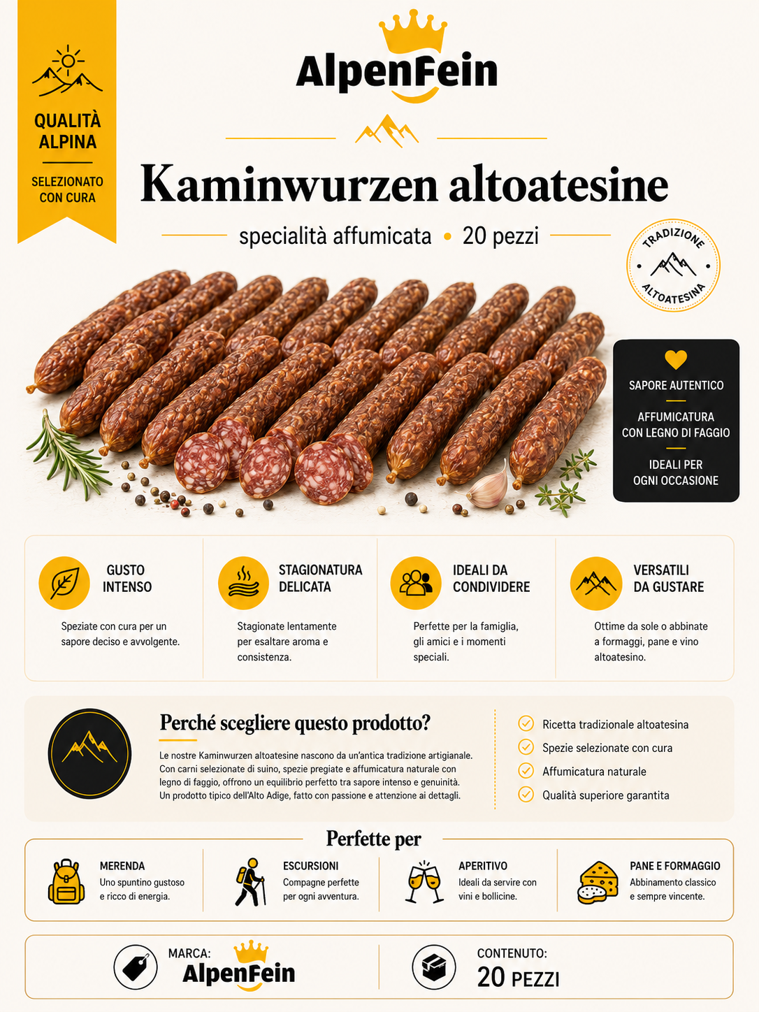Kaminwurzen