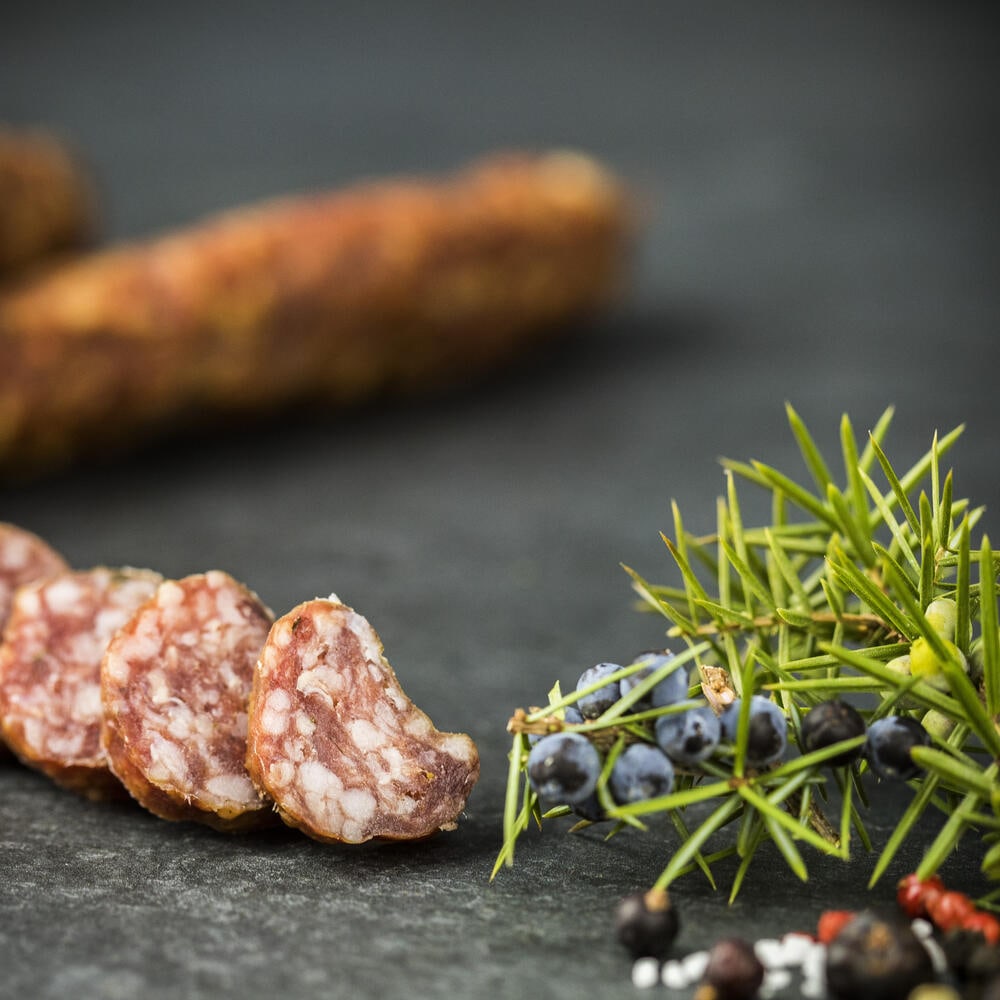 AlpenFein Südtiroler Kaminwurzen - 10 Stück ca. 700g