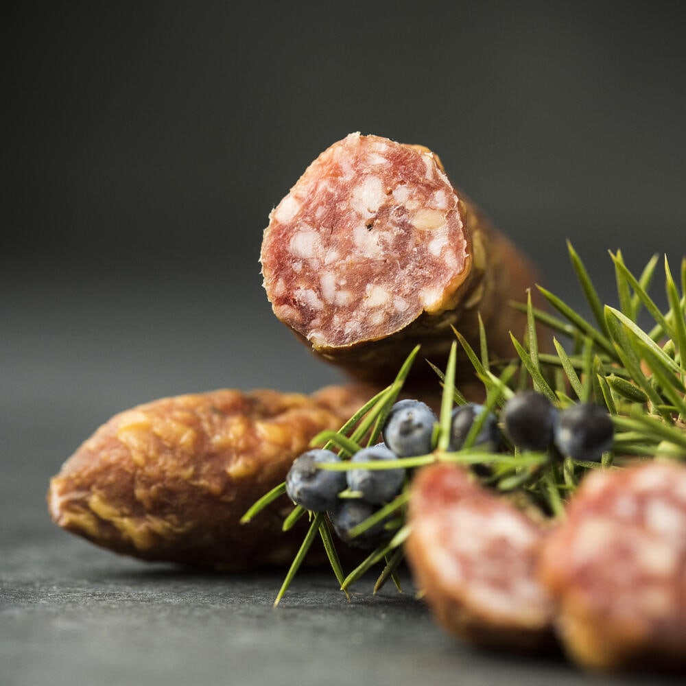 AlpenFein Südtiroler Kaminwurzen - 10 Stück ca. 700g