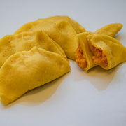 Kartoffelschlutzer mit feiner Kürbis - Käsefülle