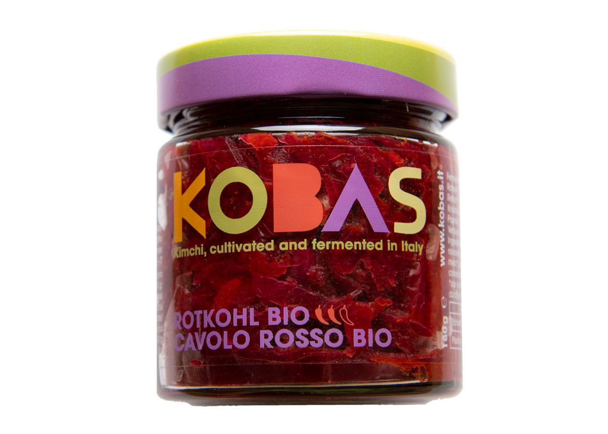 Kimchi Rotkohl fermentiert scharf BIO