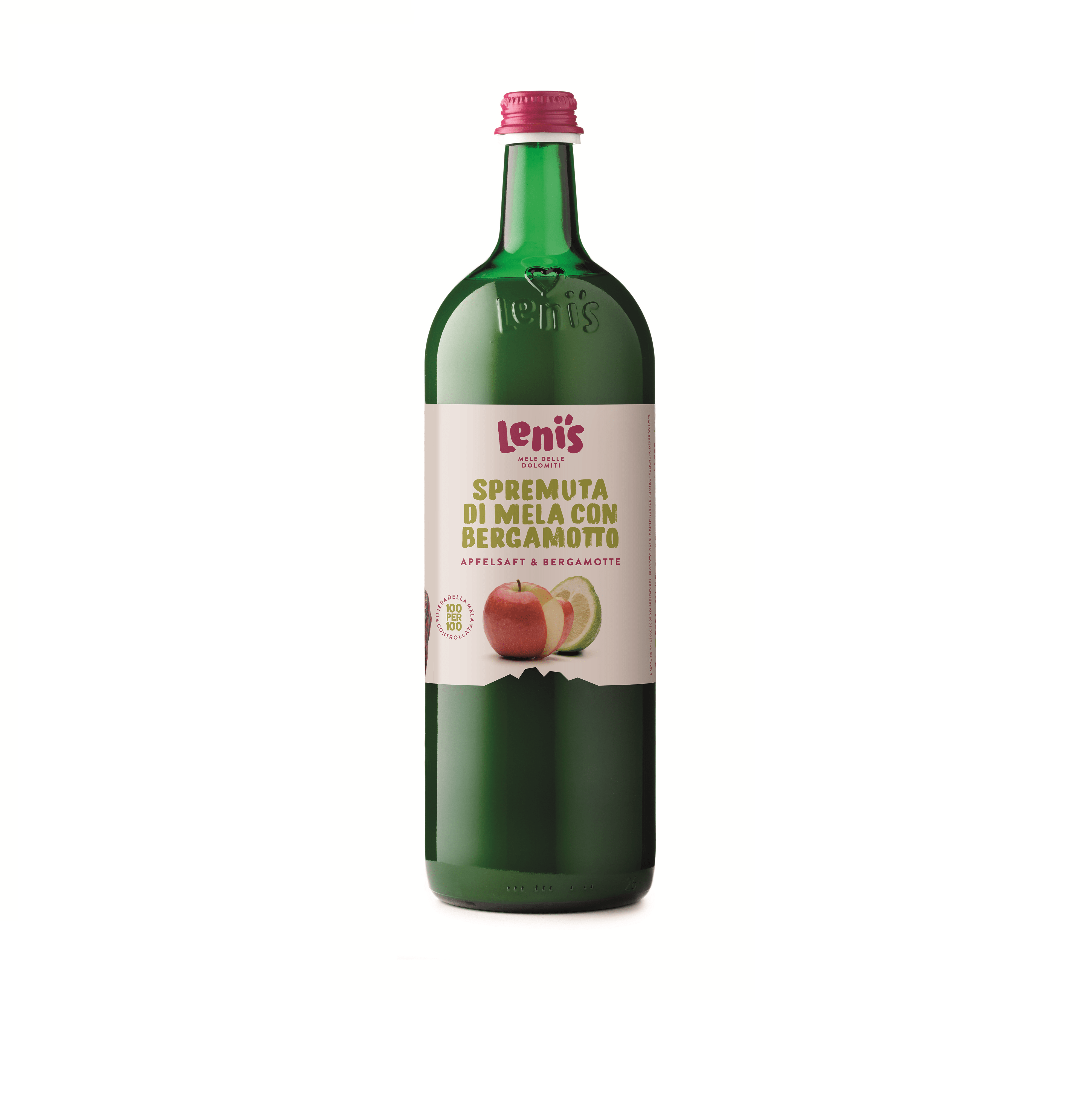 Apfelsaft mit Bergamotte Lenis 1 Liter