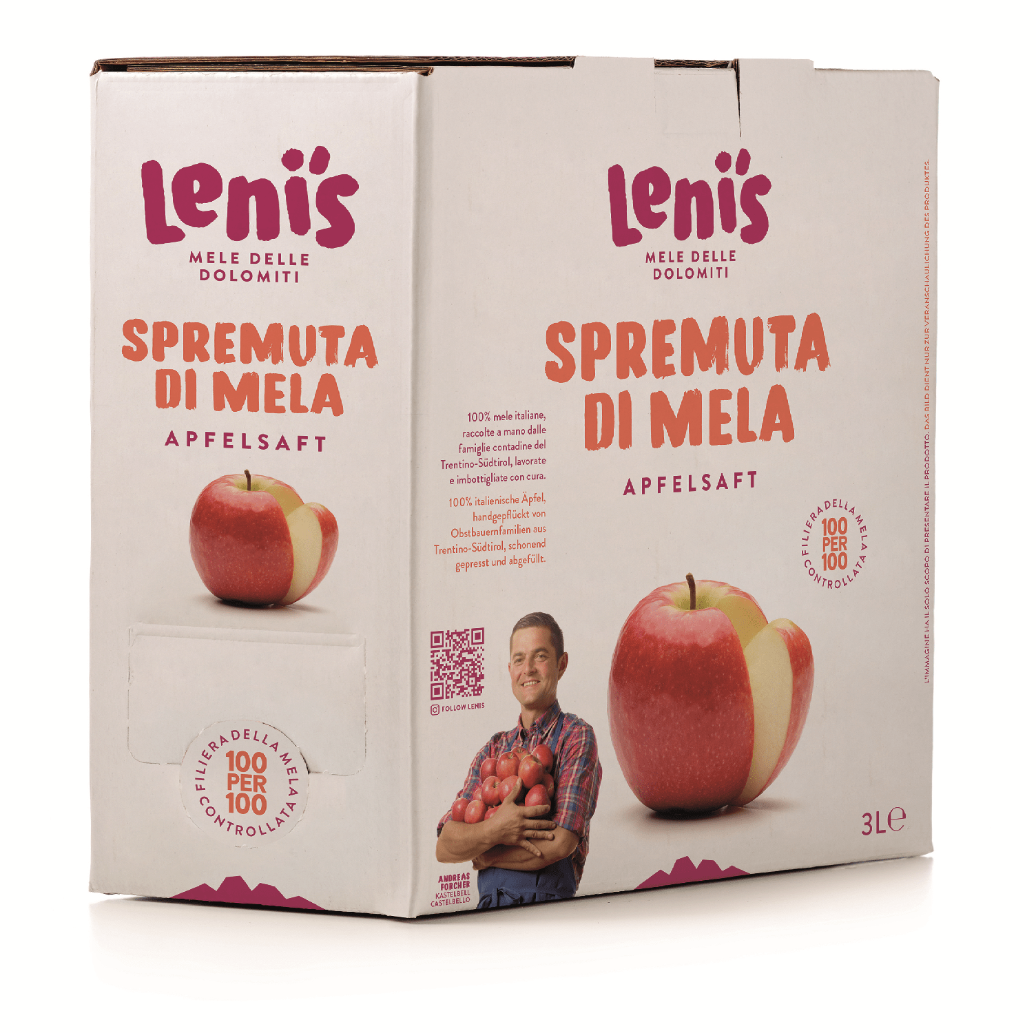 Apfelsaft Lenis 3 Liter