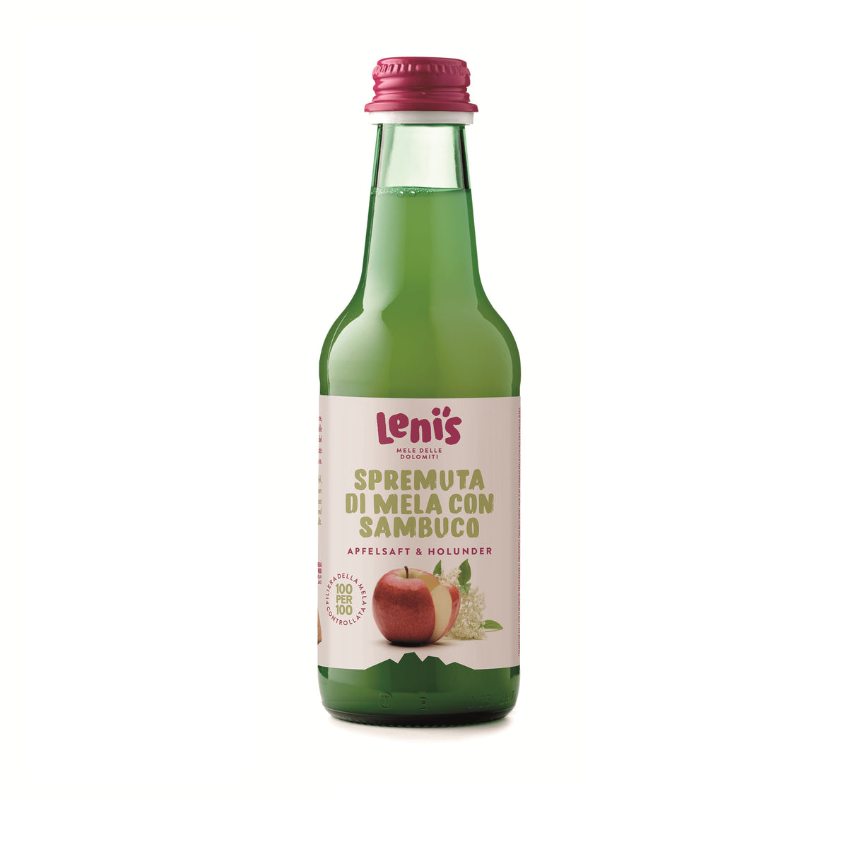 Apfelsaft mit Holunder Lenis 250ml
