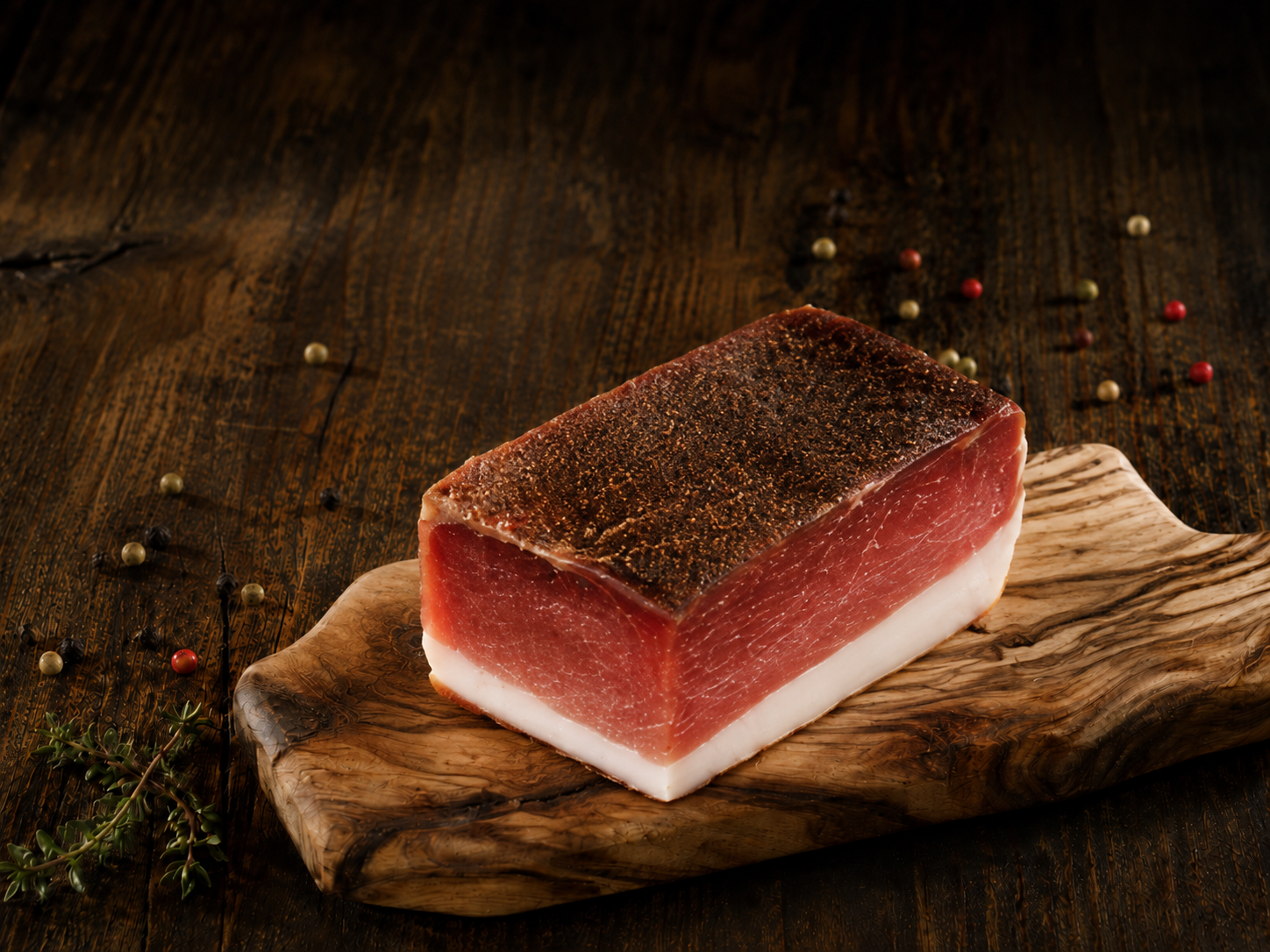 Speck Premium-Riserva ca. 400g – Handmade Dolomites