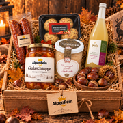 AlpenFein Törggelen Box – Deftiger Hüttenabend mit Apfelsaft